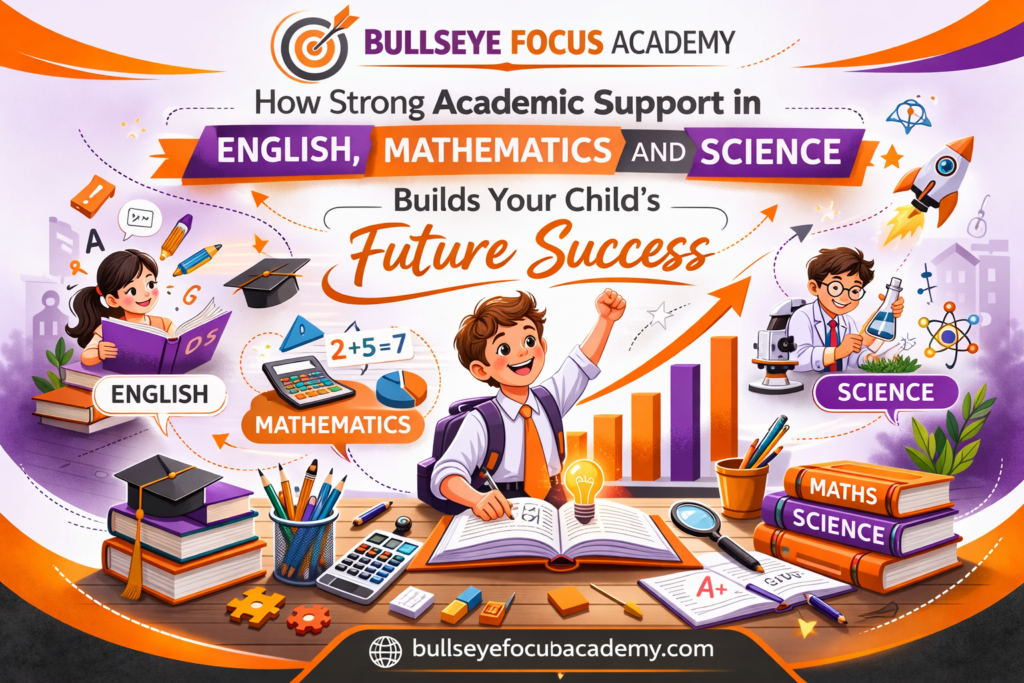 Academic Support in English Maths Science