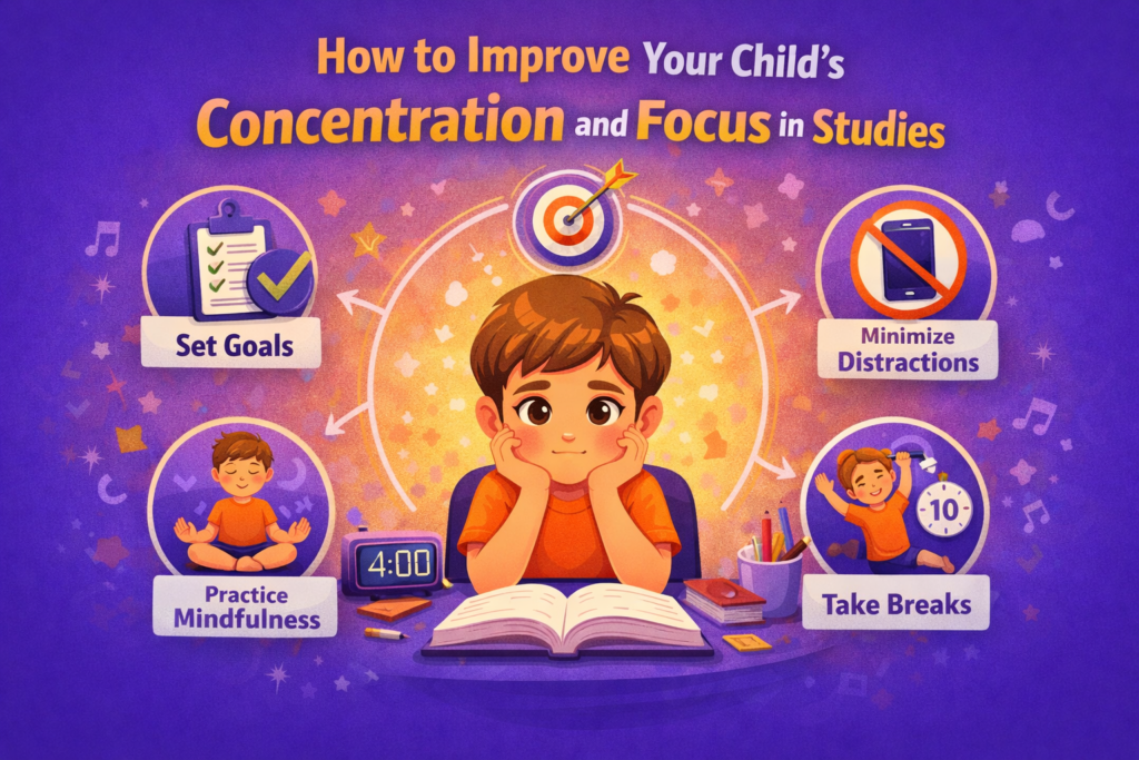 child concentration in studies