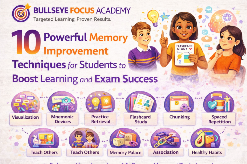 memory improvement techniques for students during study session