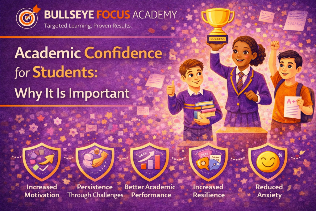 academic confidence for students improving classroom performance