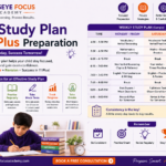 11 Plus Study Schedule for weekly exam preparation